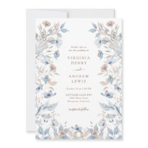 Casamento Floral Boho Azul