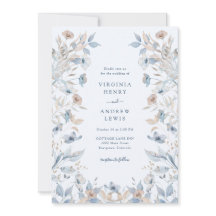 Casamento Floral Boho Azul