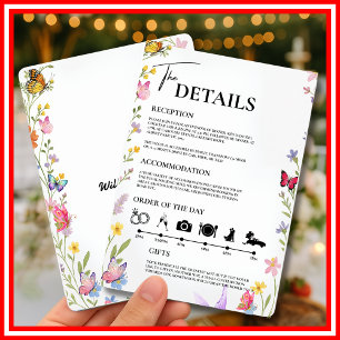Convite Casamento Floral Boho Flores Silvestres Ordem do D