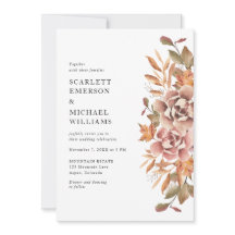 Casamento Floral Boho Moderno de Outono
