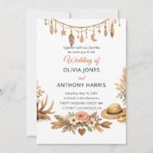 Casamento Floral Boho Rústico Elegante 