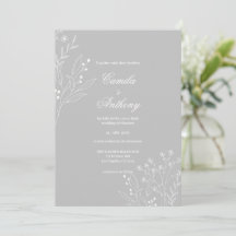 Casamento Floral Boho Silver White Corner