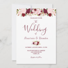 Casamento Floral Borgonha