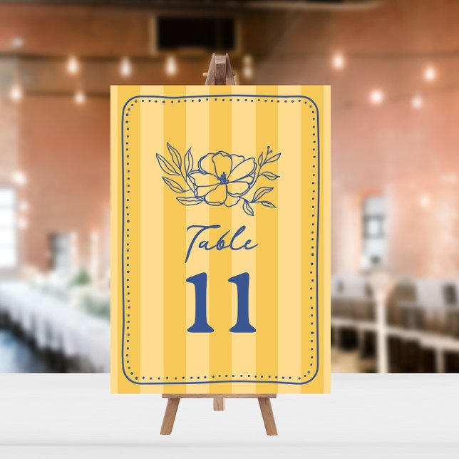 Convite Casamento Floral Botânico Amarelo (Criador carregado)