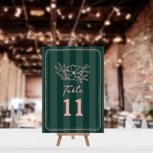 Convite Casamento Floral Botânico de Greve Verde