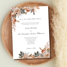 Casamento Floral Botânico Tons de Terra Terracota