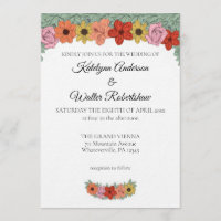Casamento Floral Bright e Bold Storybook