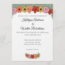 Casamento Floral Bright e Bold Storybook