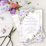 Convite Casamento Floral da Lavanda Lilac Dourada Marble<br><div class="desc">Crie o convite perfeito para o casamento com este design de cor d'água da lavanda lilás da moda, com um fundo falso de mármore da Carrera, tipografia de guião escrita à mão e pó de ouro falso. Entre em contato com o designer para produtos correspondentes. Muito obrigado por apoiar a...</div>