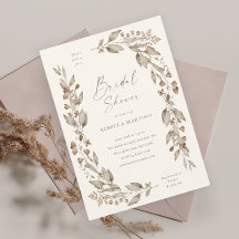 Casamento Floral de Flor Silvestre Boho Chuveiro N