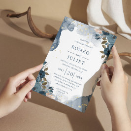 Convite Casamento Floral de Jardim de Verão