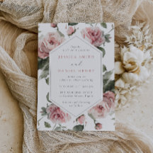 Casamento Floral De Linda Cor De Água Rosa
