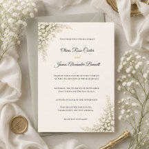 Casamento Floral de Luxo com Respiradouros de Bebê