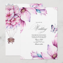 Casamento Floral de Magnólia Rosa