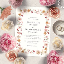 Casamento Floral de Outono Rústico