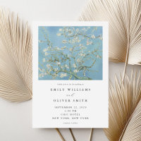 Casamento Floral de Vincent Van Gogh Almond Blosso