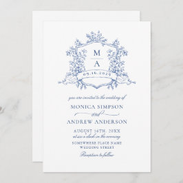 Convite Casamento Floral do Jardim dos Rosas Vermelhos Ele