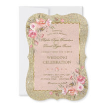 Casamento Floral Dourado Glamoroso