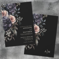 Casamento Floral Elegante e Sombrio