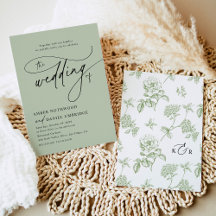 Casamento Floral Elegante Sage Green Vintage