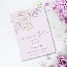 Casamento Floral Lilac da Linha Elegante Salvar a 