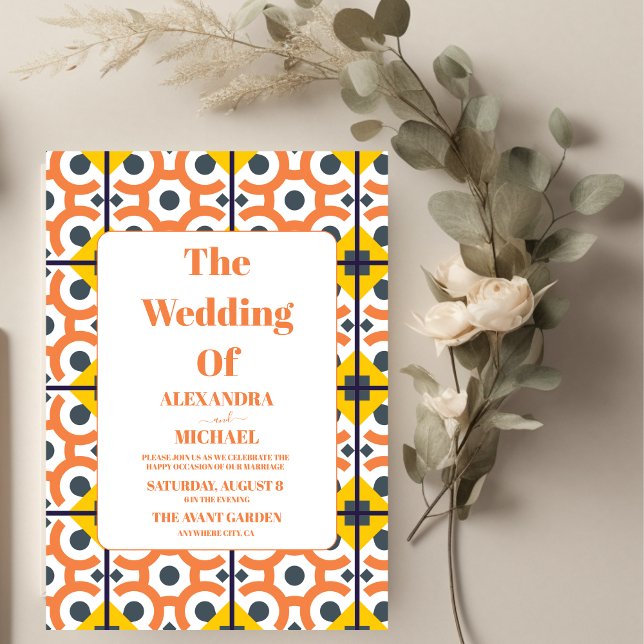 Convite Casamento Floral Mexicano Fiesta Folkart (Criador carregado)