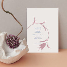 Casamento Floral Minimalista | Bege e Azul Poeira