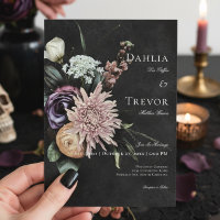 Casamento Floral Misterioso Mudado Gótico Escuro