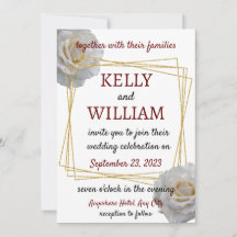 Casamento Floral Moderno das Rosas Brancas