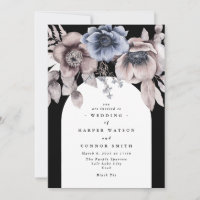 Casamento Floral Onyx de inverno Onyx - Arca Negra