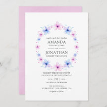 Casamento Floral Pastel Rosa e Azul