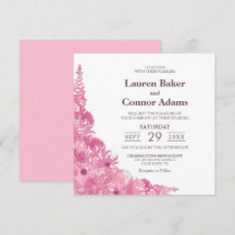 Casamento Floral Rosa Elegante