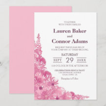 Casamento Floral Rosa Elegante