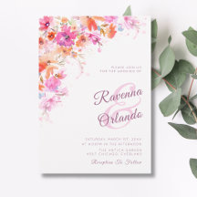 Casamento Floral Rosa Romance Flor de Cerejeira Pa