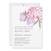 Casamento Floral Roxo Rosa Elegante