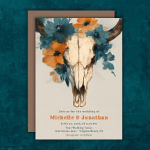 Casamento Floral Rustic Boho Western Cow