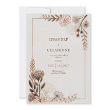 Casamento Floral Rustic Earth Tones Folk