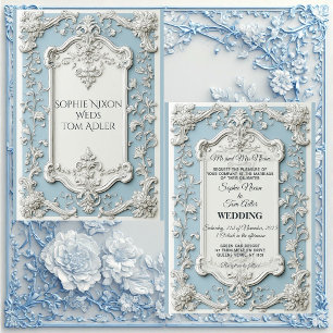 Convite Casamento Floral Rústico Francês Shabby Chic  