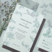 Casamento Floral Timical Rustic Teal