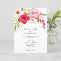 Casamento floral tropical