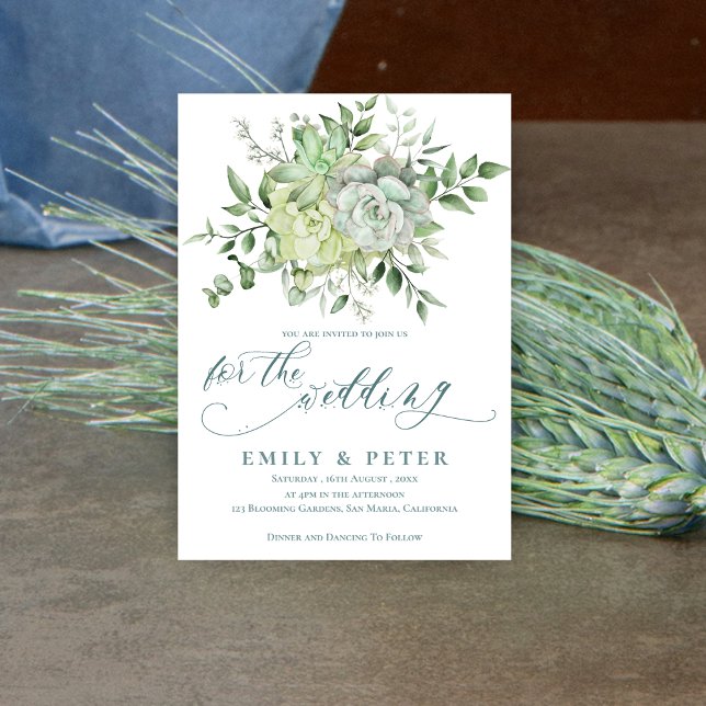 Convite Casamento Floral Verde Elegante Eucalyptus Bonito (Elegant Eucalyptus Pretty Green Floral Wedding Invitation)
