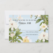 Casamento Floral Vintage Azul Rosa Peônia Marfim R