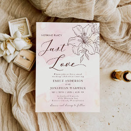 Convite Casamento Floral Vintage Moderno