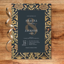 Casamento Floral vitoriano William Morris
