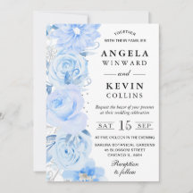 Casamento Flores Boho Inverno Azul Claro