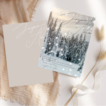 Casamento Floresta de Inverno Maravilhosa Neve Rot