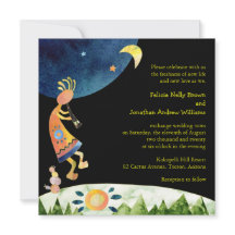 Casamento Flute Player Kokopelli Sudoeste