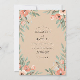 Convite Casamento Folhado de Salmão com Champanhe