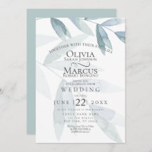 Casamento | Folhas Eucalyptus De Cor Azul Dusty