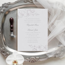 Casamento Formal Clássico de Marfim do Orquídeo Fa